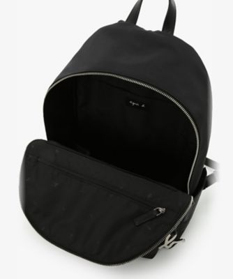 【極美品】 アニエスベー バックパック リュック ナイロン ブラック 極美品 希少 アニエスベー リュック バッグパック ないろん 星