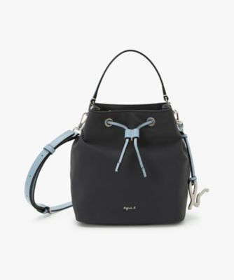 ＜agnes b. (Women)＞ナイロン　２ｗａｙ　スモール　トートバッグ　（ＺＡＳ１０－０７）（Ｐ７５７ＶＮＵ３６７７）