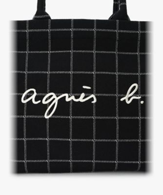 チェック ラージ トートバッグ ZAX03A－02