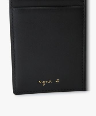 くろすけ　極美品　agnes b. アニエスベー　三つ折り　ウォレット レザー 三つ折り ウォレット ZAW03－01