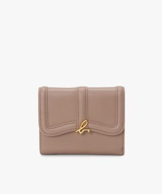 ＜agnes b. (Women)＞レザー　三つ折り　ウォレット　ＺＡＷ０３－０１（Ｐ７７４ＶＣＺ４３７７）