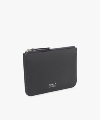 極美品❗️　agnes b.　アニエスベー　がまぐち　レザー　コインケース レザー コインケース ZAH04－03（P810VCZ0898