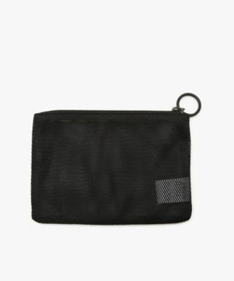 ■agnesb.■ロゴ ナイロン スモール ポーチ unisex ロゴ ナイロン スモール ポーチ （ZAH03－02