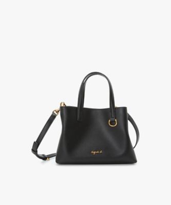 ＜agnes b. (Women)＞２ｗａｙ　スモール　トートバッグ　”Ｃｈｒｉｓｔｅｌｌｅ”　ＡＢＳ０１－０２（Ｐ８３５ＶＣＺ８０００）