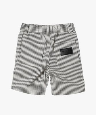 ベビー ストライプ コットン ハーフ パンツ ”Poches