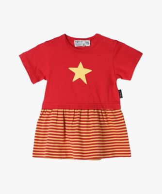 ＜agnes b. ENFANT (Baby&Kids)＞Ｓ００９　Ｌ　ＲＯＢＥ　ベビー　ワンピース（ＱＦ６８Ｓ００９４３２）