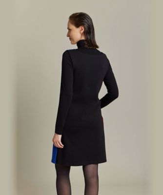 ワンピース   DRESS (LV044B053G 4A3) セール】マルチway フィット＆フレアオフショルニット長袖