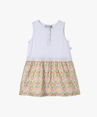 agnes b. ENFANT (Baby&Kids)/アニエスベー　アンファン ＪＪＯ９　Ｌ　ＲＯＢＥ　ベビー　ワンピースプレッション（ＱＧ４３ＪＪＯ９２０８）