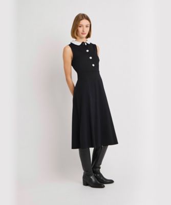 コットンジャージー ノースリーブ ワンピース ”Adele