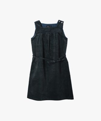 ＜agnes b. ENFANT (Baby&Kids)＞キッズ　コーデュロイ　ノースリーブ　ワンピース　（ＲＡ６１ＵＵ７５７５８）