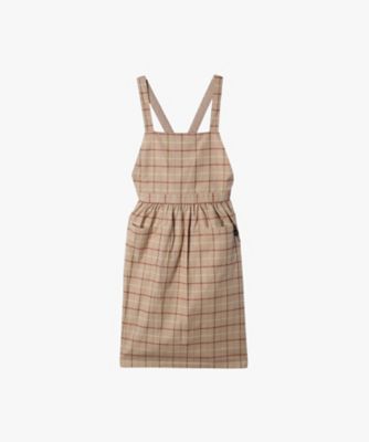 ＜agnes b. ENFANT (Baby&Kids)＞キッズ　チェック　コットン　フレア　ワンピース　（ＲＡ７５ＣＡＷ４３０４）
