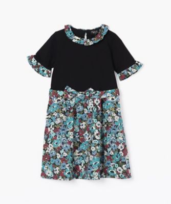 agnes b. ENFANT (Baby&Kids)/アニエスベー　アンファン 　ＩＣＺ０　Ｅ　ＲＯＢＥ　キッズ　ＬＩＢＥＲＴＹ　ワンピース（ＲＢ５３ＩＣＺ０６５１）