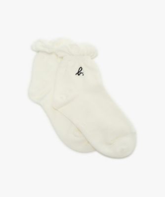 ＜agnes b. ENFANT (Baby&Kids)＞キッズ　”ｂ．”　ロゴ　　ソックス　（ＳＯ２２ＡＣ５５０１０）