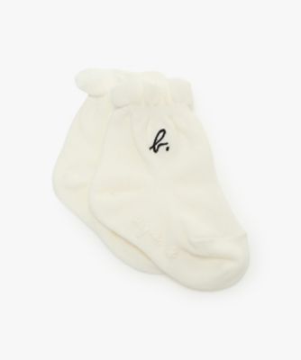 ＜agnes b. ENFANT (Baby&Kids)＞ベビー　”ｂ．”　ロゴ　　ソックス　（ＳＯ２３ＡＣ５５０１０）