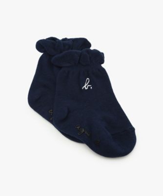 ＜agnes b. ENFANT (Baby&Kids)＞ベビー　”ｂ．”　ロゴ　　ソックス　（ＳＯ２３ＡＣ５５６８０）
