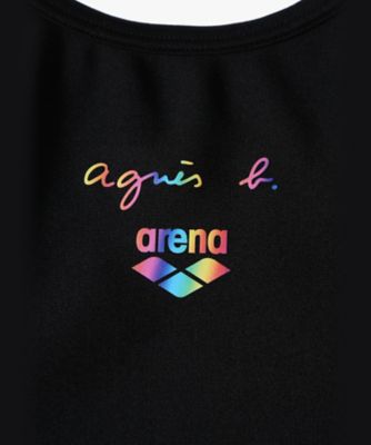 ａｇｎｅｓ　ｂ．　ｘ　ａｒｅｎａ　フィットネス　ワンピースオープンバック　スイムウェア（Ｕ１９４ＳＦＤ９０００）