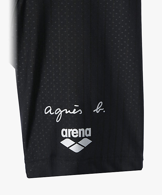 agnes b. x arena ハーフレッグスパッツ スイム agnes b. x arena ハーフレッグスパッツ スイム