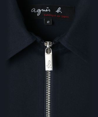 メンズ コットン 長袖 ジップアップジャケット ”Chet