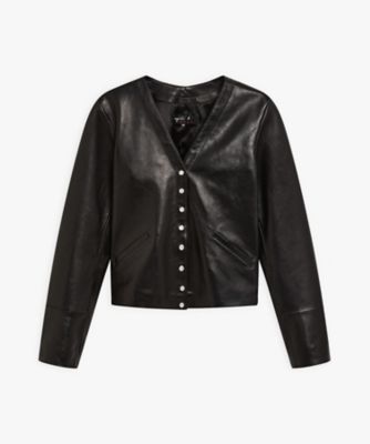 ＜agnes b. (Women)＞ＣＵ３２　ＣＡＲＤＩＧＡＮ　Ｖ　カーディガン（ＸＧ３０ＣＵ３２００１）