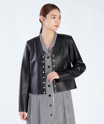 極美品 アニエスベー 近年モデル カーディガンプレッション　ブラック　M 美品】アニエスベー 近年モデル プレッションカーディガン