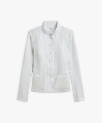 ＜agnes b. (Women)＞【セットアップ対応商品】ＲＤ４１　ＶＥＳＴＥ　ジャケット（ＸＩ１１ＲＤ４１６５１）