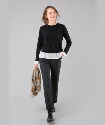 極美品 90s ビンテージagnes b. パンツ ベロア 36 アーカイブ パンツ（Y277UBO9900） | agnes b. (Women