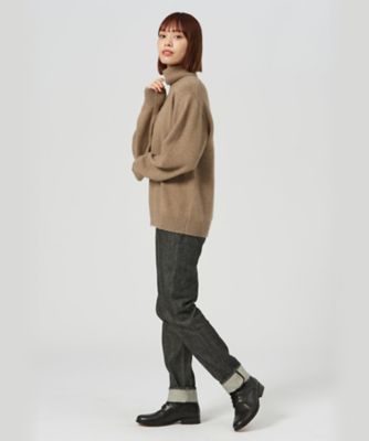 agnes b. ジーンズスリム/ストレートパンツインディゴY328KH91 KH91 JEANS MADE IN JAPAN ジーンズ