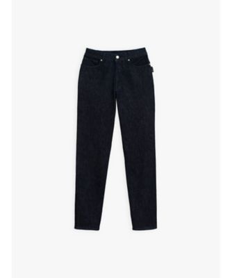 ＜agnes b. (Women)＞デニム　ハイウエスト　スリム　パンツ（Ｙ３７６ＫＡ１７６０６０）
