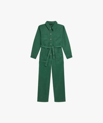 agnes b 新品　コンビネゾンデザイン ロングシャツ コンビネゾン（Y379UU547089） | agnes b. (Women