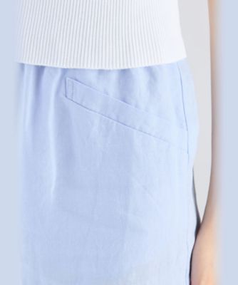 リネン ロング ワイドパンツ ”New Moulin