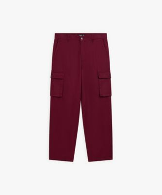 Paulsmith 25SS ウールホップサック　ワイドストレートトラウザーズ Paulsmith 25SS ウールホップサック ワイドストレートトラウザーズ