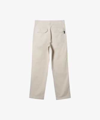 メンズ コットン ギャバジン ストレート パンツ ”Antton