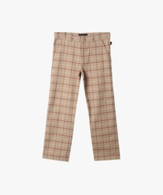 ＜agnes b. ENFANT (Baby&Kids)＞キッズ　チェック　コットン　フルレングス　パンツ　（ＹＡ５４ＣＡＷ４３０４）