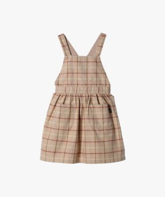 ＜agnes b. ENFANT (Baby&Kids)＞ベビーチェック　コットン　フレア　ワンピース　（ＺＢ３１ＣＡＷ４３０４）