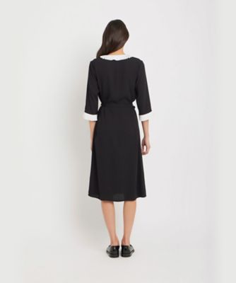 アニエスベー ☆ 小花柄 Vネック ロングワンピース 1 長袖 agnes b. アニエスベー ☆ 小花柄 Vネック ロングワンピース 1 長袖 agnes