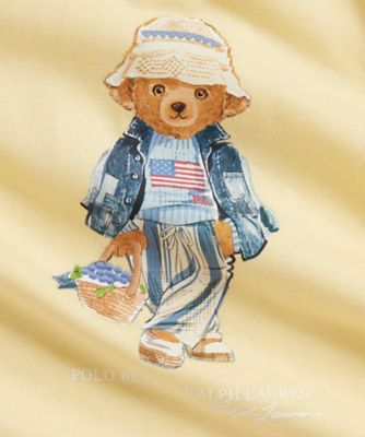 Ralph Lauren コットン セーラー ドレス & ブルマ サイズ 85 ベビー）Polo ベア コットン ジャージー ドレス ＆ ブルマー【返品