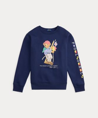 ボーイズ 8才～20才）Polo ベア フリース スウェットシャツ