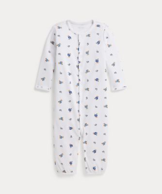ベビー）Polo ベア コンバーチブル ガウンカバーオール【返品不可