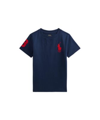 ボーイズ 2才～7才）Big Pony コットン ジャージー Tシャツ