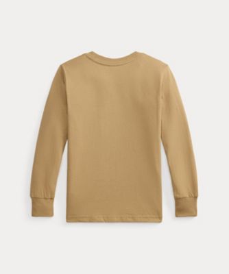 ボーイズ 2才～7才）Polo ベア コットン ロングスリーブ T