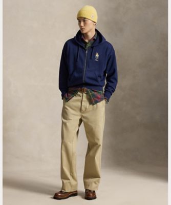ヴィンテージ フィット Polo ベア フルジップ フーディ