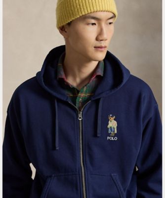 ヴィンテージ フィット Polo ベア フルジップ フーディ