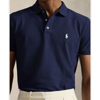 POLO RALPH LAUREN スリムフィット ポロシャツ　Mサイズ カスタム スリム フィット ストレッチ メッシュ ポロシャツ
