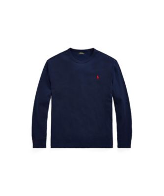 クラシック フィット ジャージー ロングスリーブ Tシャツ
