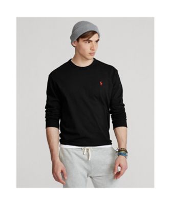 クラシック フィット ジャージー ロングスリーブ Tシャツ