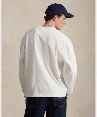 【100cm&120cm】ラルフローレンお揃いTシャツ【新品タグ付き】 リラックス フィット ジャージー ロングスリーブ Tシャツ