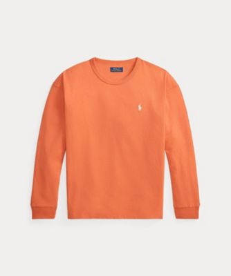 リラックス フィット ジャージー ロングスリーブ Tシャツ