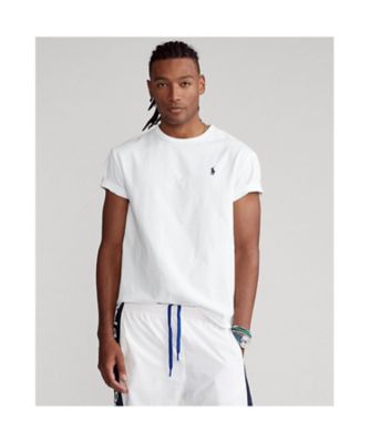 【新品】ポロラルフローレン ノースリーブ ポロシャツ ショート丈 ホワイト ホワイト系 POLO RALPH LAUREN (Men)の半袖Tシャツ・ノースリーブ