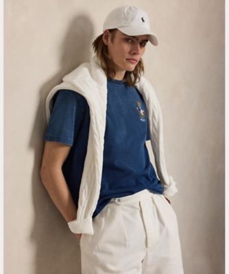 クラシック フィット Polo ベア インディゴ Tシャツ