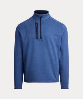 新品】RLX ラルフローレン ストレッチ ジャージー ジッププルオーバー